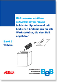Cover der Diakonie-Werkstättenmitwirkungsverordnung Band 2